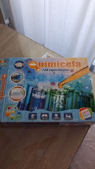 Juego de Química Quimicefa 120 Experimentos