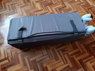 Cuna de viaje Kinderkraft + colchón plegable