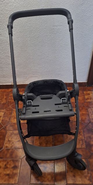 Capazo/Carrito Bebé Gris y Blanco