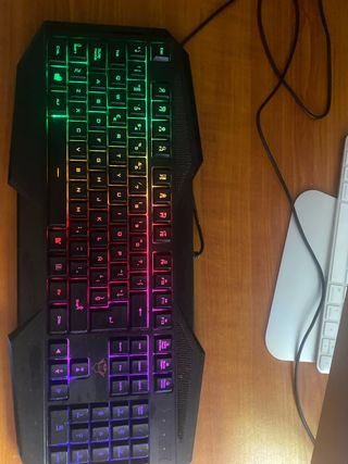 Teclado Gaming RGB Negro