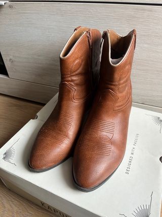 Botines de mujer marrones