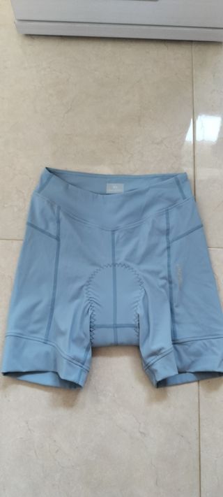 Culotte Ciclismo Mujer Azul talla xs. Sin estrenar