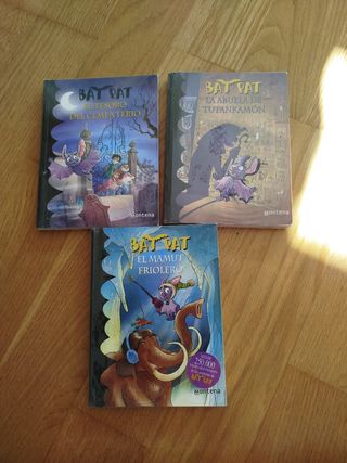 3 libros BAT PAT