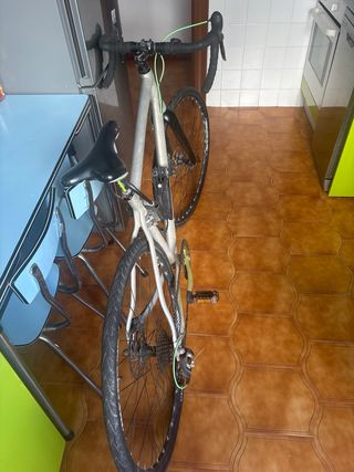 Bici Gravel Gris