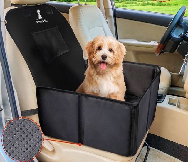 Funda Protectora Asiento Mascota wimypet Negra