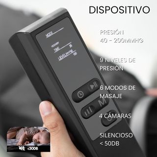 Masajeador de piernas y pies cansados AIRECOVER
