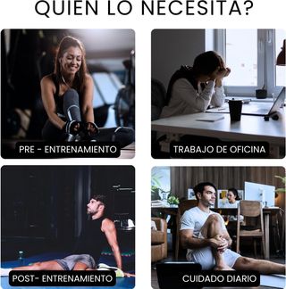 Masajeador de piernas y pies cansados AIRECOVER