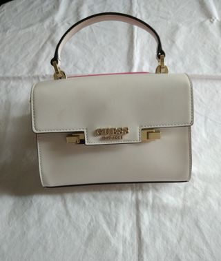 Borsetta Guess similpelle panna