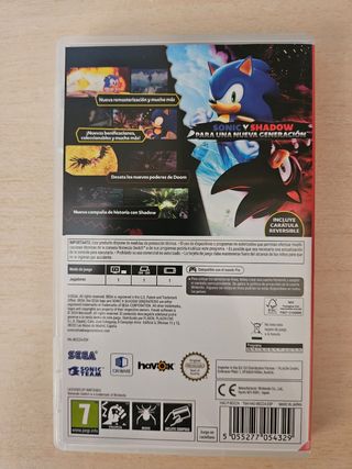 Sonic x Shadow Generations Switch Day One