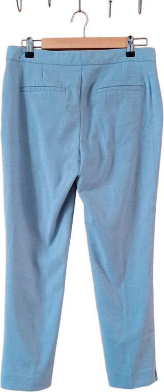 Pantalón recto Zara azul