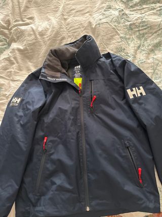 Chaqueta Helly Hansen Azul Talla S con capichacapu