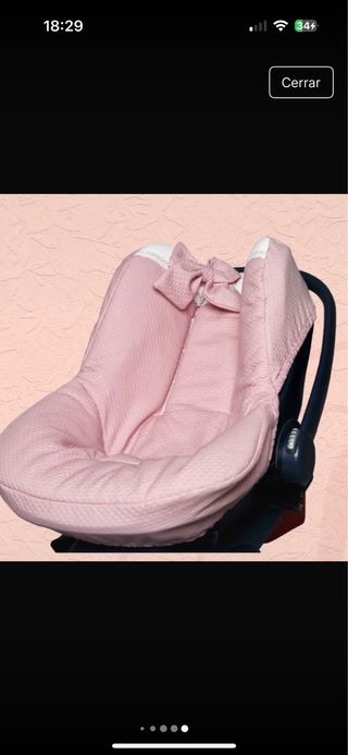 Carro bebé Jane Muum gris, capota,silla y máxicosi