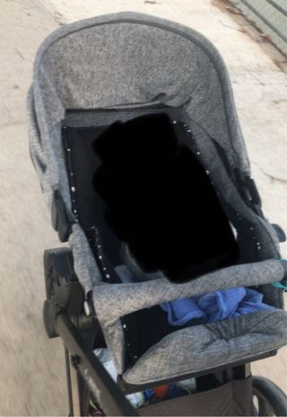 Carro bebé Jane Muum gris, capota,silla y máxicosi