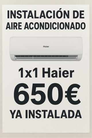 Instalacion aire acondicionado