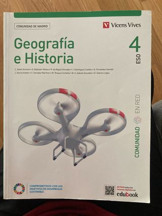 GEOGRAFIA E HISTORIA 4 MADRID (COMUNIDAD EN RED)