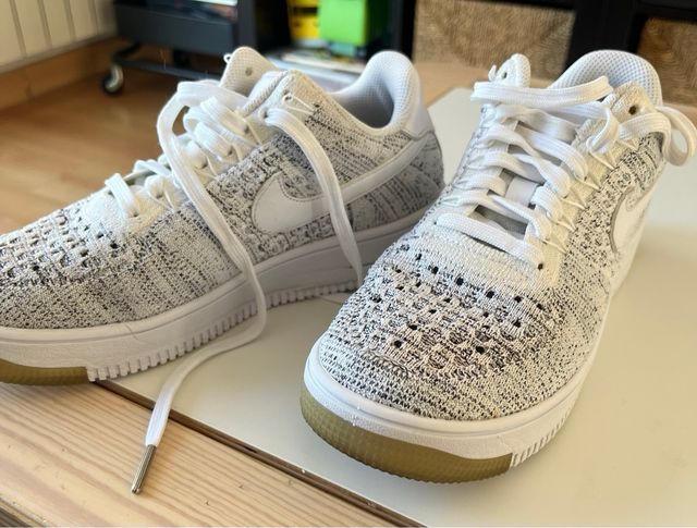 Nike Air Force 1 Flyknit Blancas