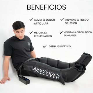 Masajeador de piernas y pies cansados AIRECOVER