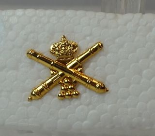 Pin Emblema Insignia Artillería de Campaña