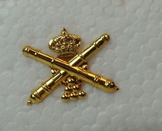 Pin Emblema Insignia Artillería de Campaña