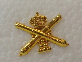 Pin Emblema Insignia Artillería de Campaña