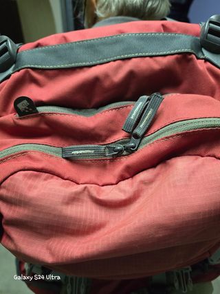 Zaino Trekking McKinley 110lt Rosso/Verde Oliva