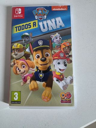 Juego Paw Patrol Switch Todos a Una