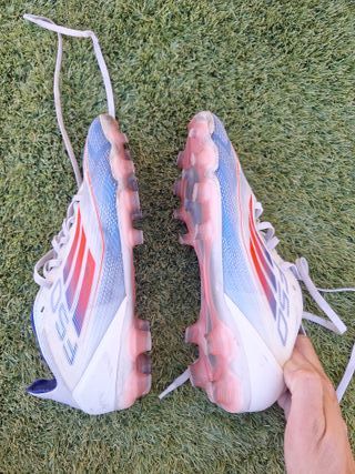 Zapatillas Fútbol Adidas F50 Tacos Azul/Blanco