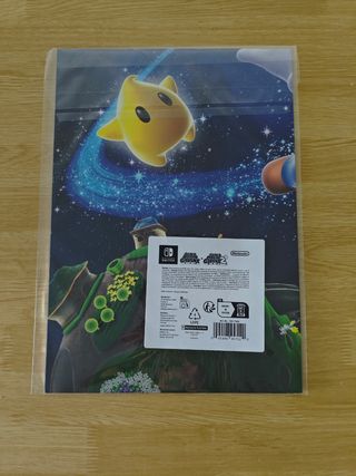 Póster Super Mario Galaxy 1 y 2 Nintendo