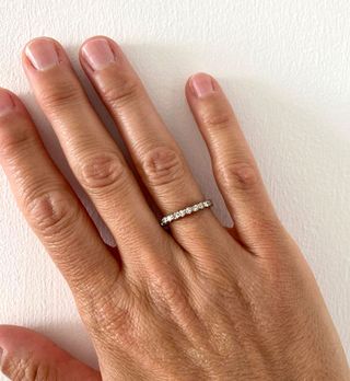 Anillo Vintage Oro 18k Diamantes