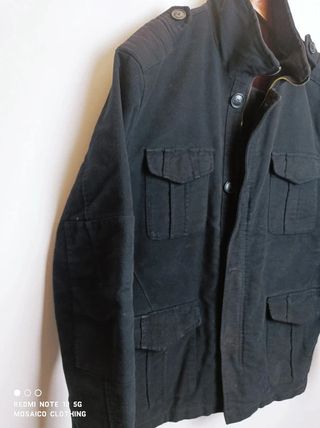 Abrigo Springfield Negro Talla XXL