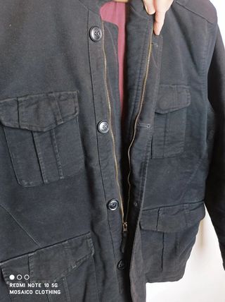 Abrigo Springfield Negro Talla XXL