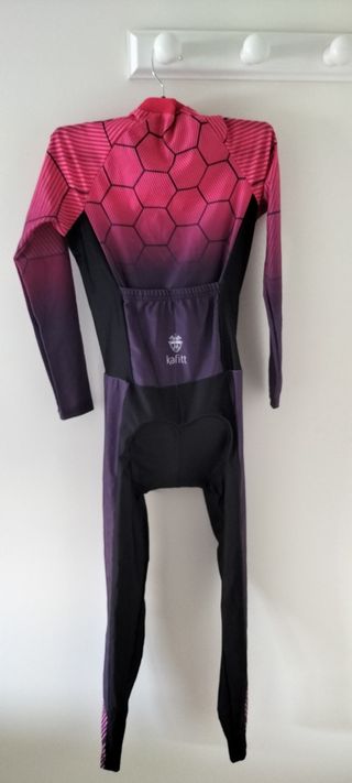 Traje ciclismo mujer largo talla 2xs.