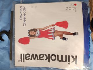 Disfraz Cheerleader Kimokawaii Talla 10-12