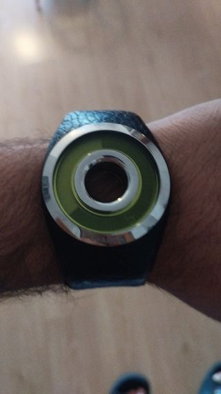Reloj Philippe Starck fossil Aro Negro/Verde