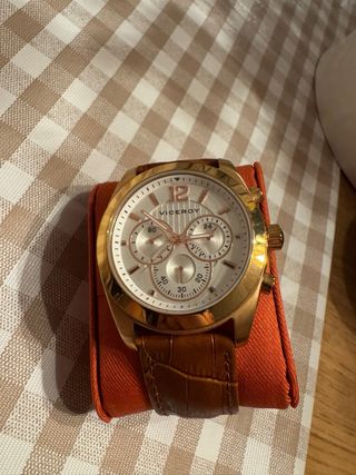 Reloj Viceroy Dorado y Marrón