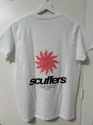 Camiseta Scuffers Blanca Talla M