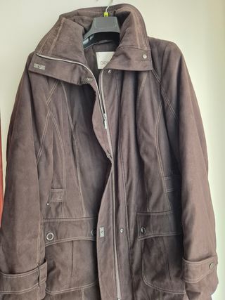 Parka Uomo Marrone Scuro