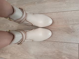 Botines Pikolinos Marfil Talla 37