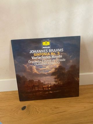 Vinilo Brahms Sinfonía No. 3 / Variaciones Haydn