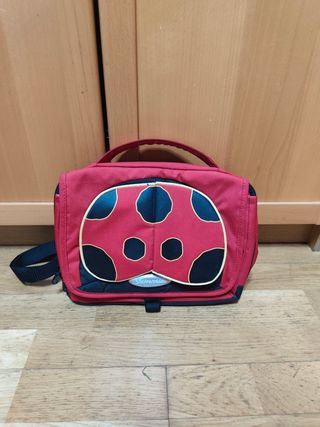 Maleta y mochila infantil mariquita Sammies