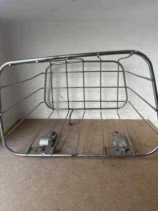 Cesta Bicicleta BH Cromada años 70/80
