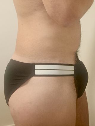 Slip hombre con tiras laterales