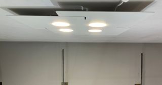 Lampada soffitto metallo taglio laser