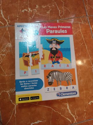 Juego Primeras Palabras Catalán Clementoni