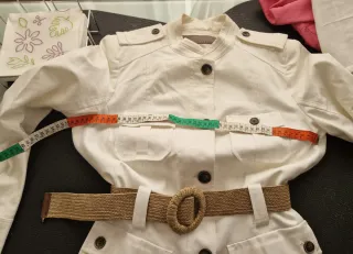 Traje de mujer blanco