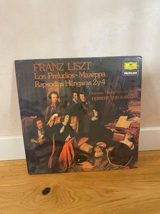 Vinilo Franz Liszt - Preludios, Mazeppa