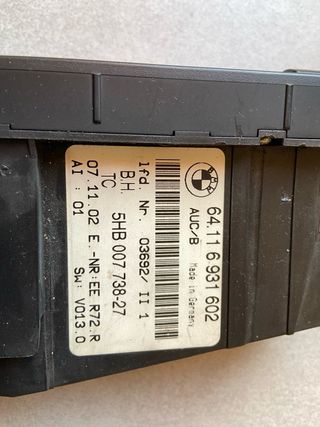 Comandi Clima Bmw E46 Automatico