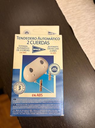 Tendedero Automático Hipercor 2 Cuerdas