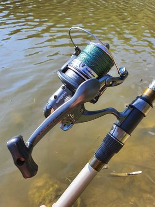 Equipo Pesca Siluro, Pesca Río, Caña, Carrete