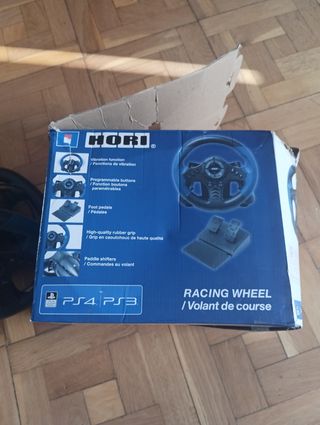 Volante HORI PS4/PS3 Racing Wheel